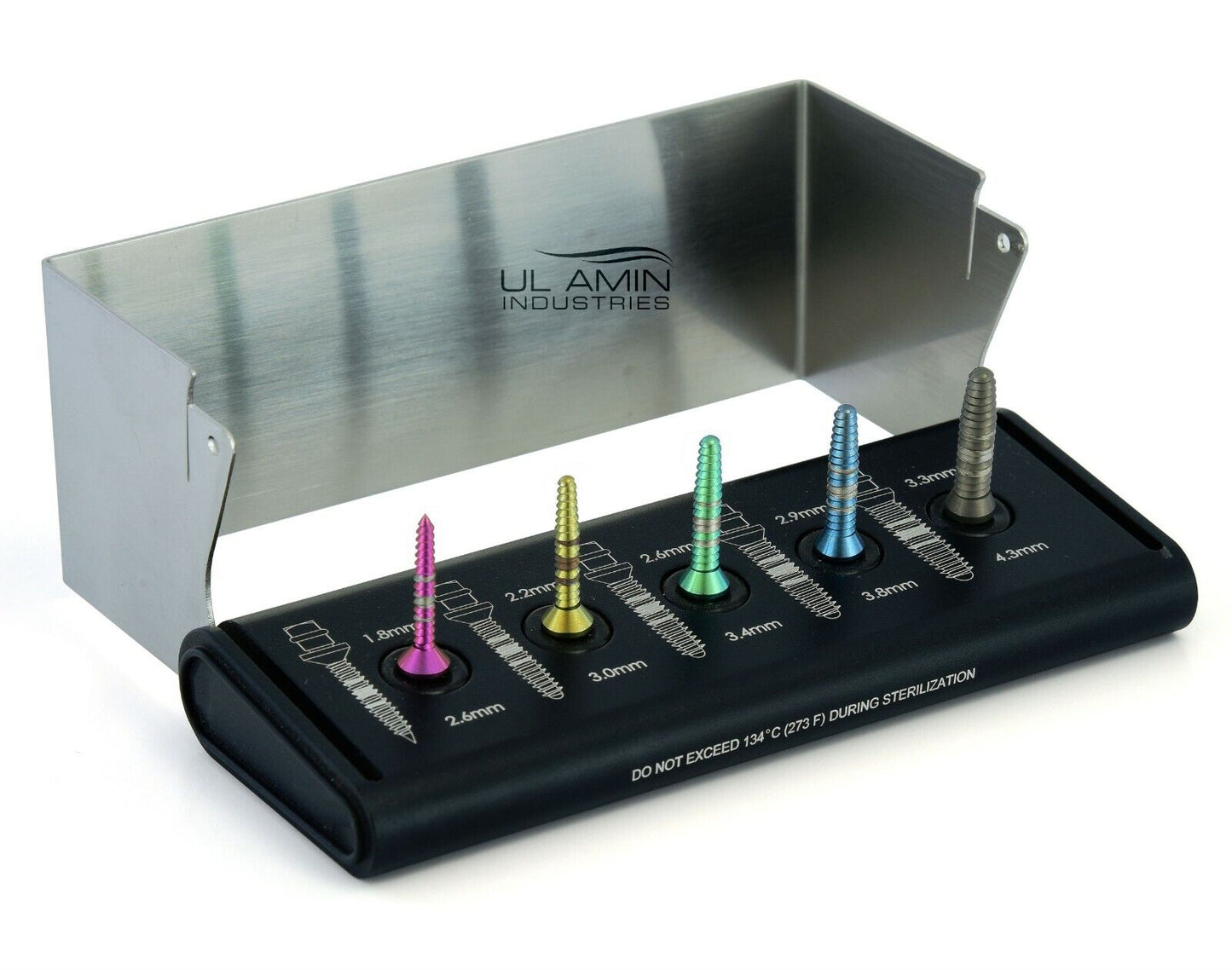 Bone Expander Kit 5pcs TITANIUM Screws Dental Implant Surgical Surgery Universal Set