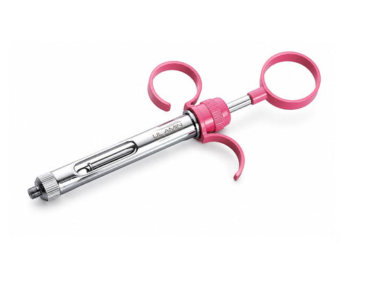 Dental Aspirating Syringe PINK
