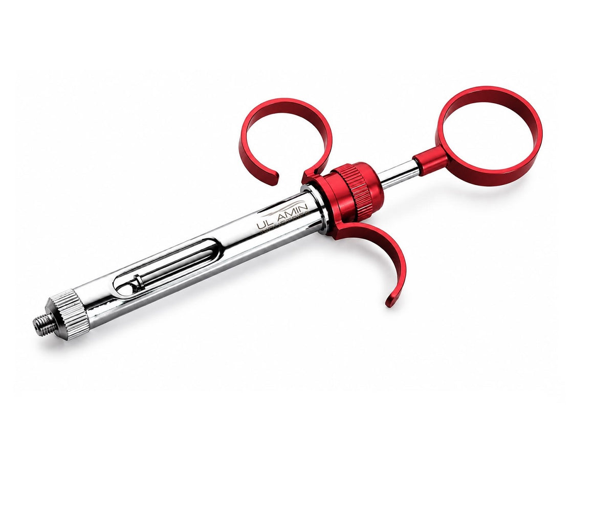 Dental Aspirating Syringe ORANGE