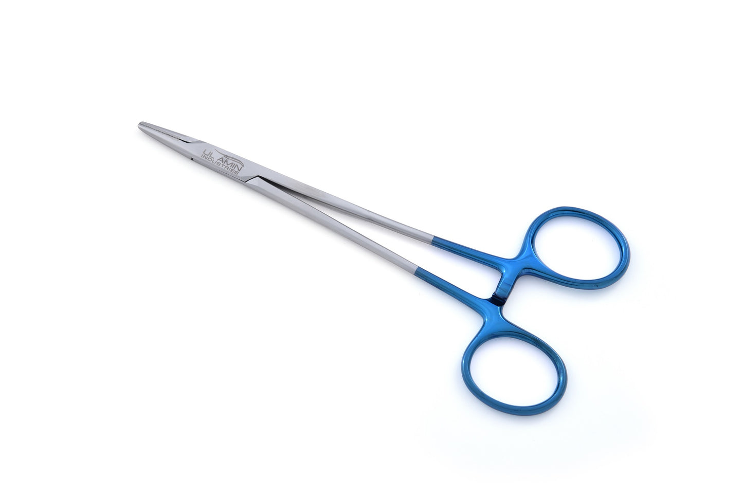 TC Crile Wood Needle Holder 6" Blue