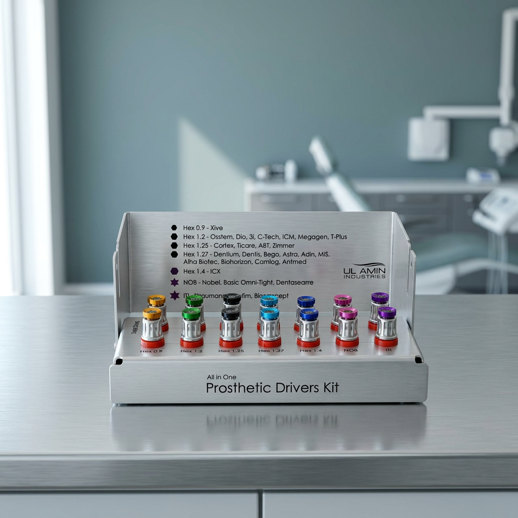 Universal Implant Compact Prosthetic Drivers Kit