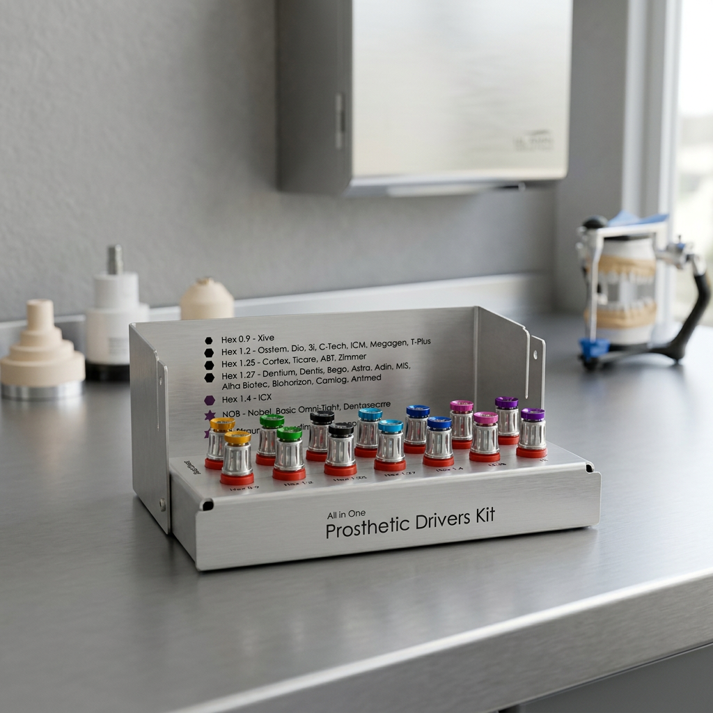 Universal Implant Compact Prosthetic Drivers Kit