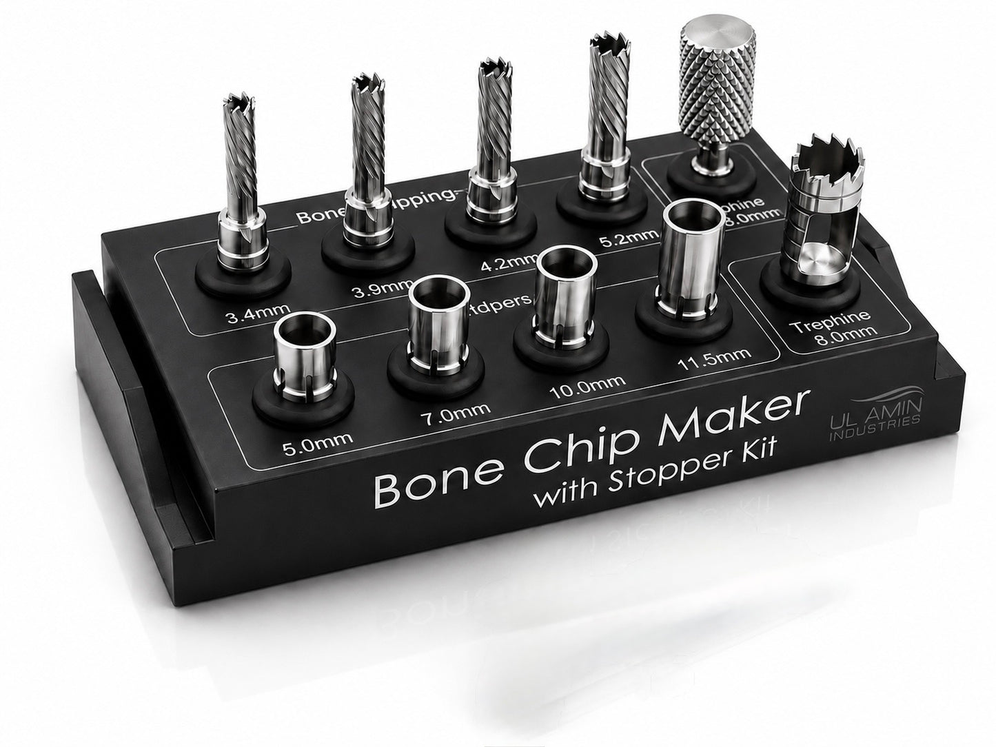 Dental Implant Bone Chip Maker Kit With Stoppper