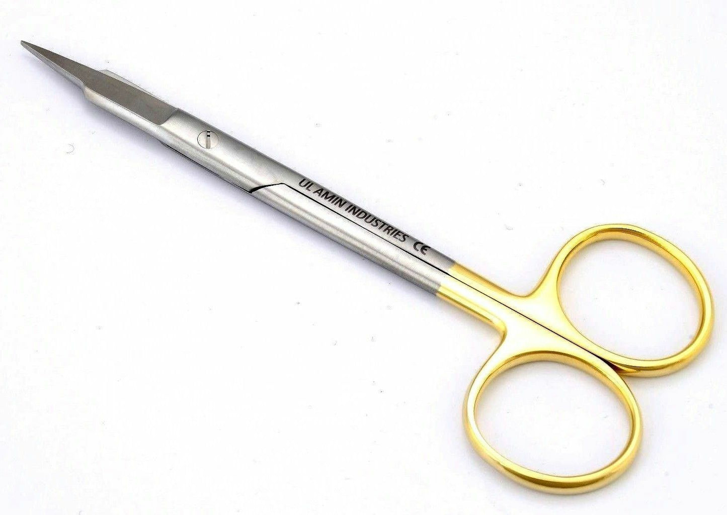 TC Goldman Fox Scissors Straight Curved 13cm Dental Surgical Instrument Stainless CE