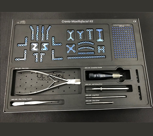 Titanium Cranio Maxillofacial Kit